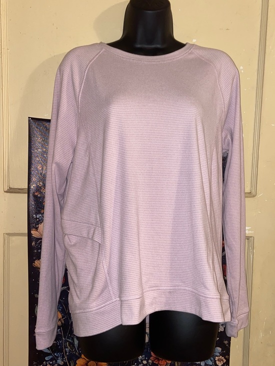 Avalanche Tops - AVALANCHE PINK & WHITE SWEATSHIRT Large Side Pocket